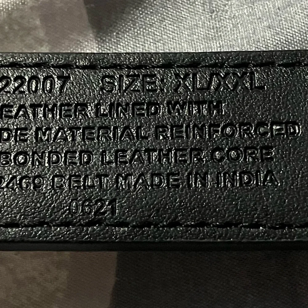 Reversible Brown/Black Leather Belt with Silver Buckle